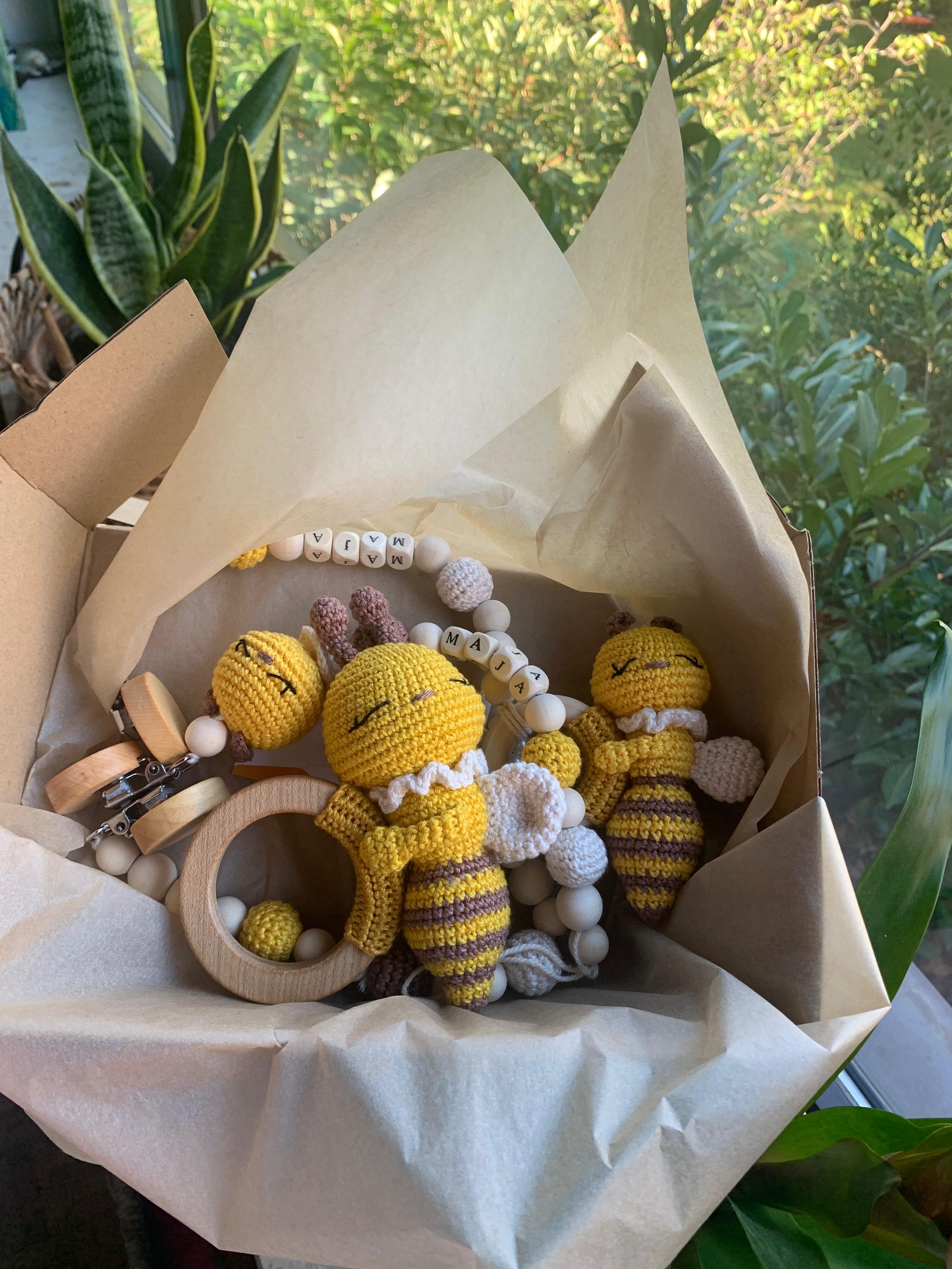 Baby Set "Biene Maya" | Personalisiertes Geschenk