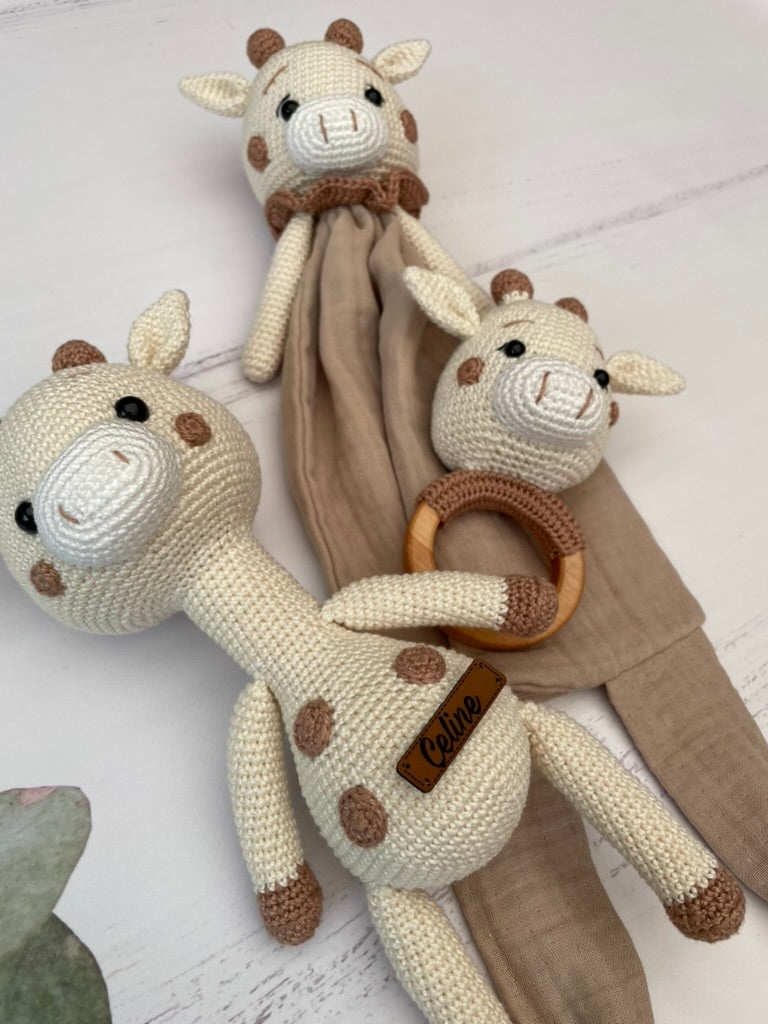 Baby Set Giraffe | Personalisiertes Geschenk