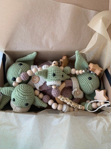 Baby Set "Star Wars Yoda" | Personalisiertes Geschenk