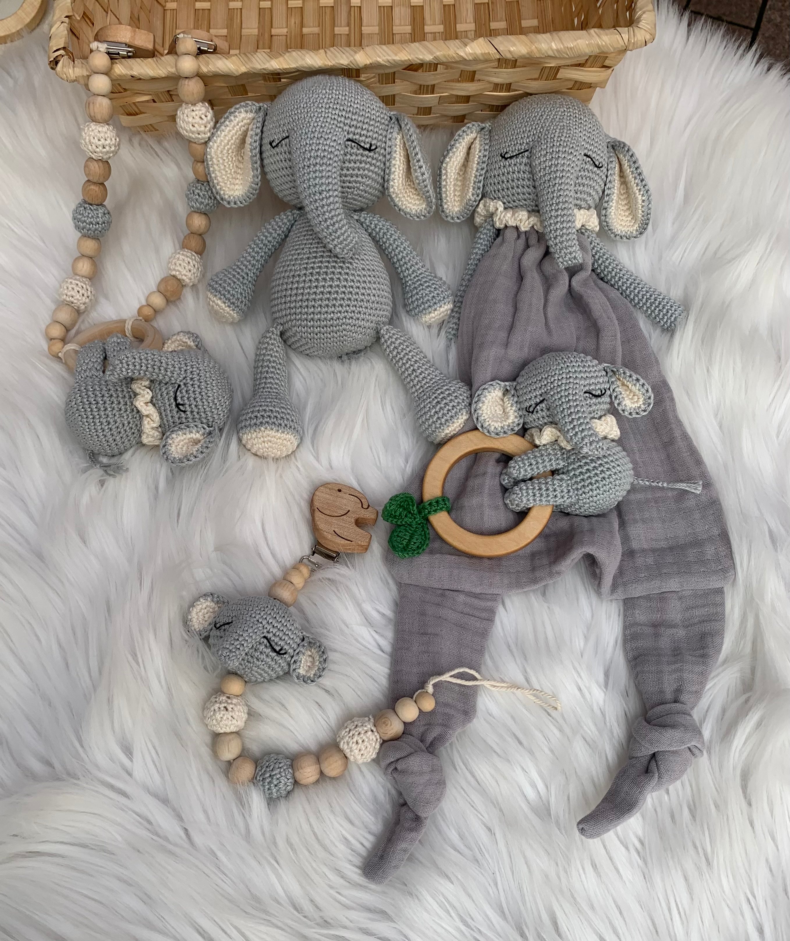 Baby Set "Elefant" | Personalisiertes Geschenk