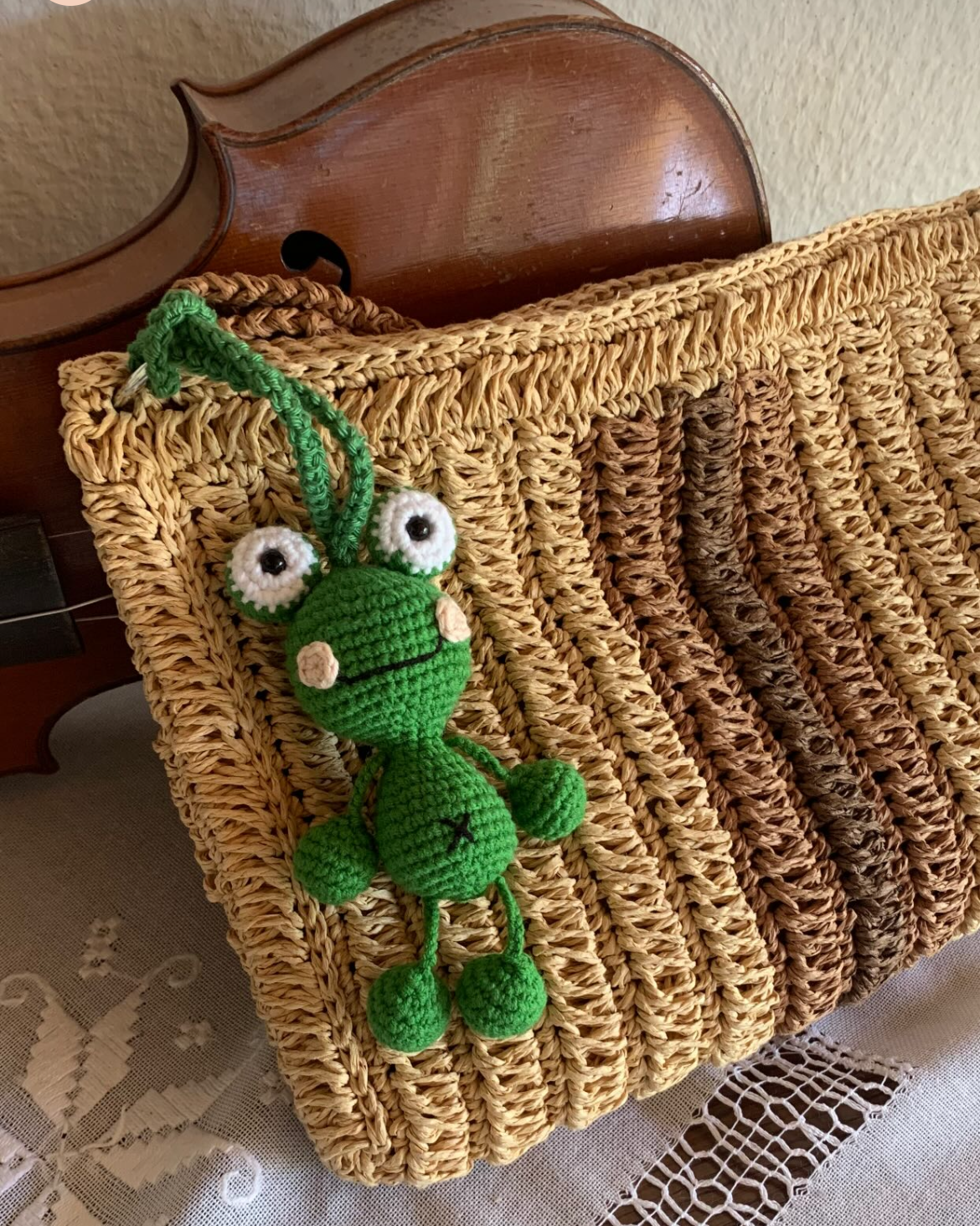 Frosch Schlüssel- & Taschenanhänger | Personalisierbar
