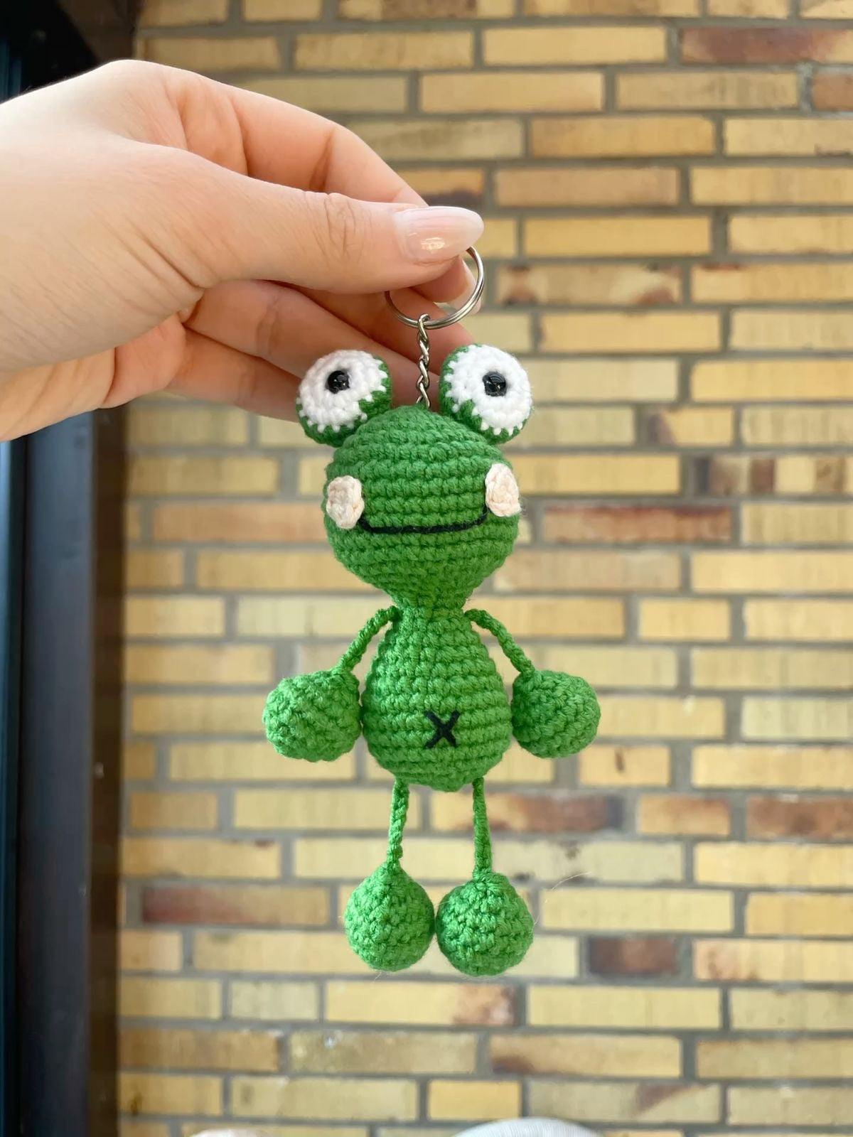Frosch Schlüssel- & Taschenanhänger | Personalisierbar