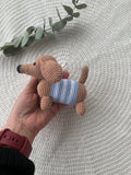Amigurumi Dackel "Bello" | Handgehäkelt
