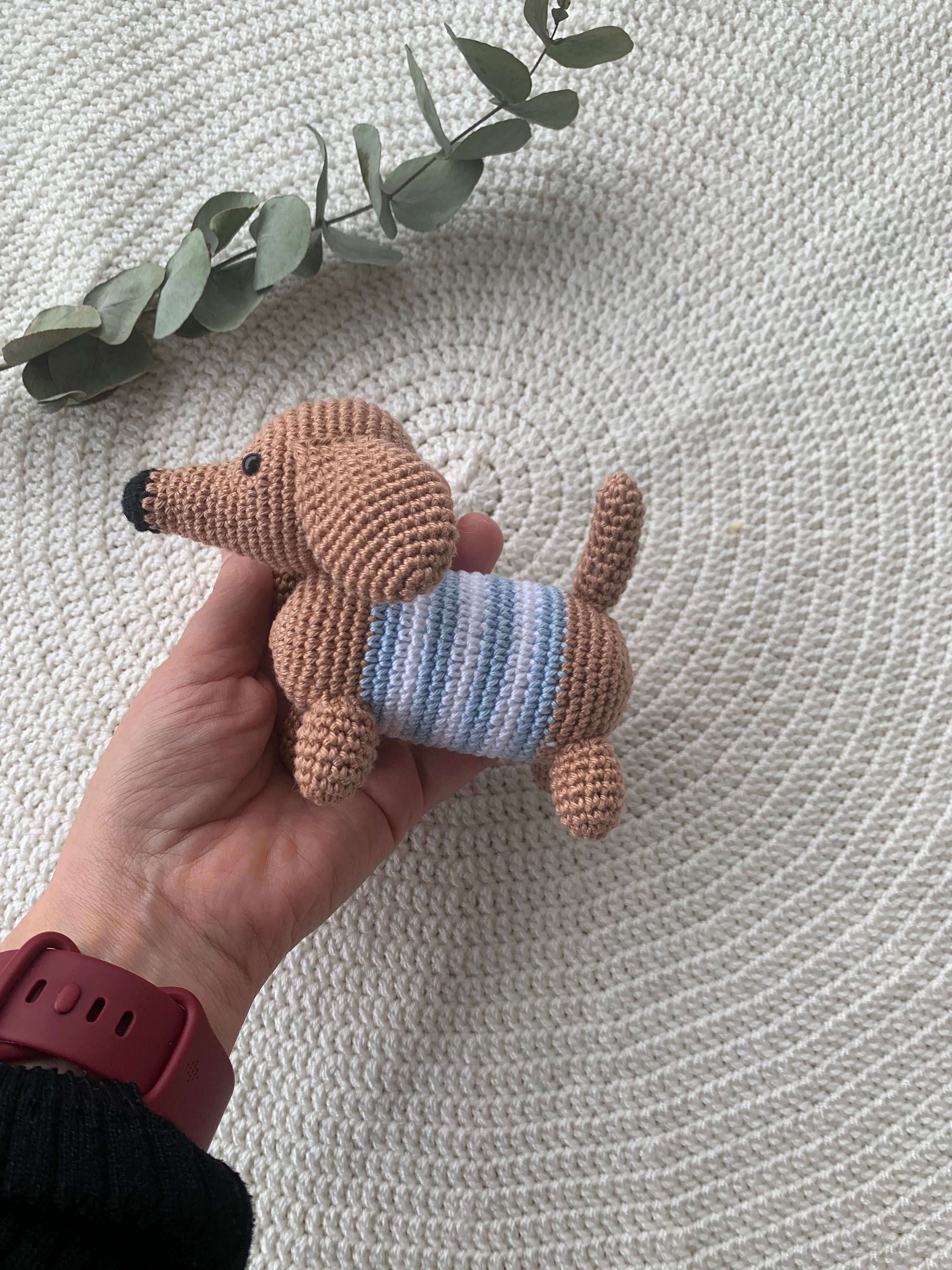 Amigurumi Dackel "Bello" | Handgehäkelt