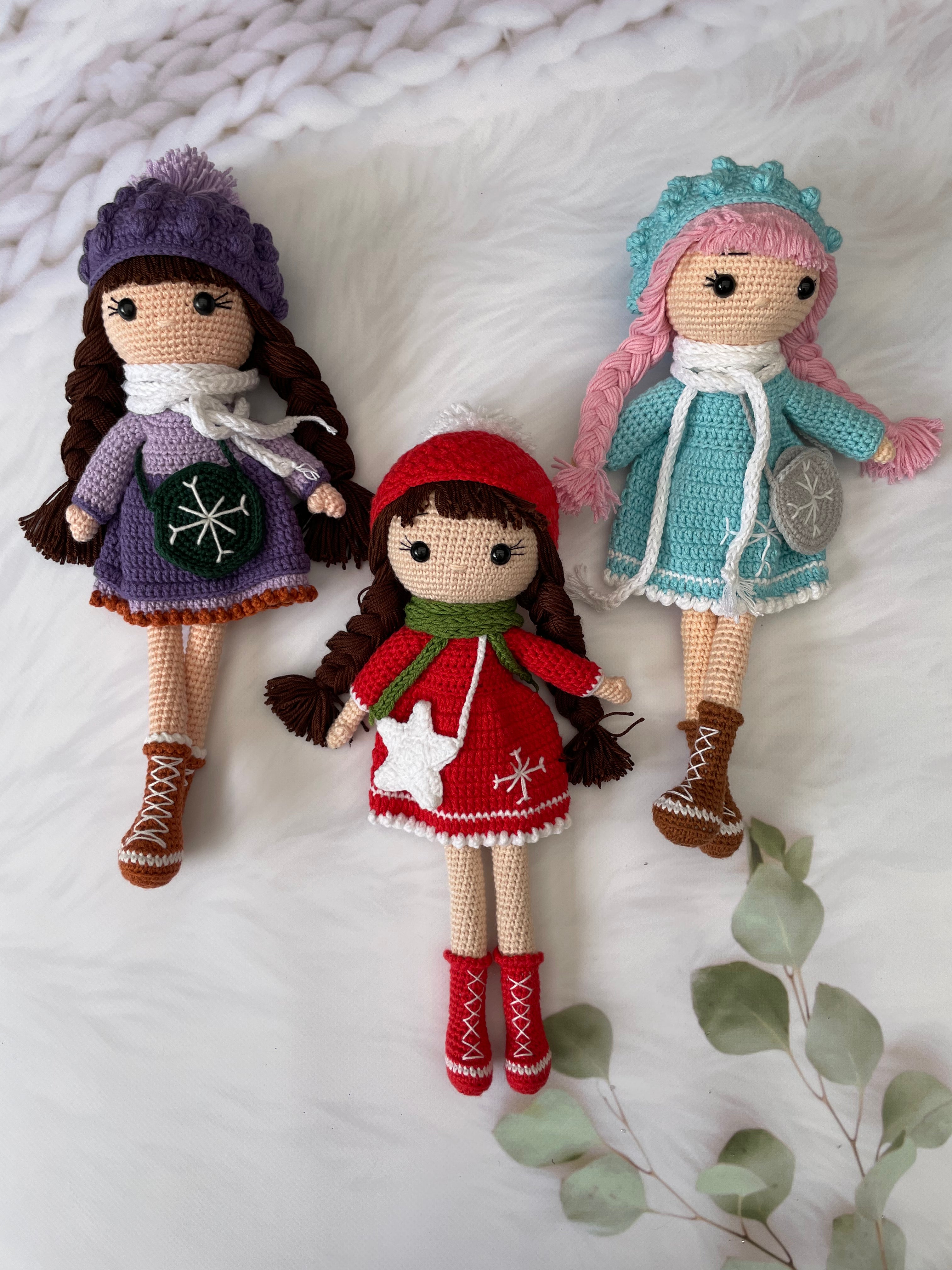 Amigurumi Puppe "Luna" | Handgehäkelt