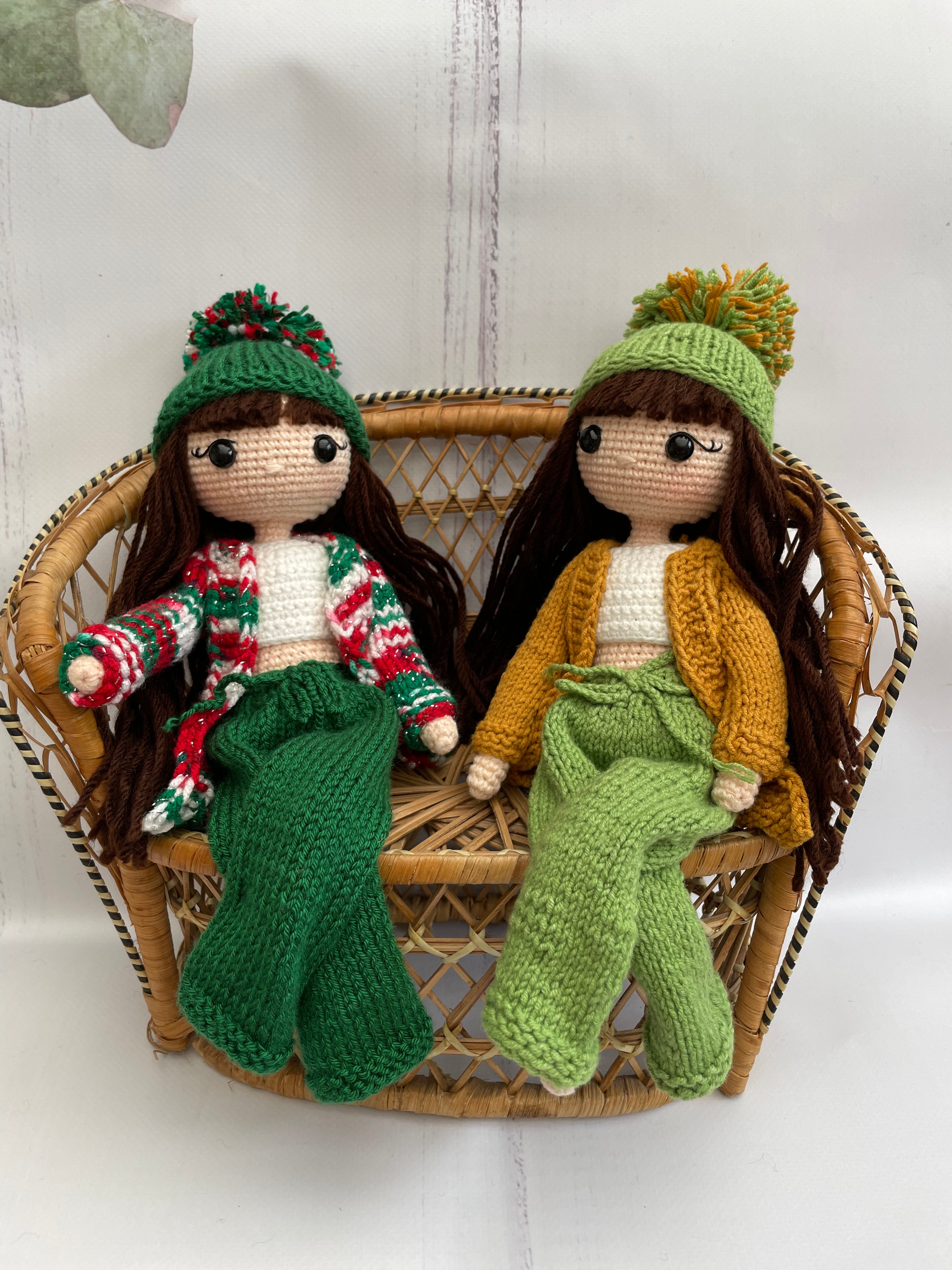 Amigurumi Puppe "Mila" | Handgehäkelt