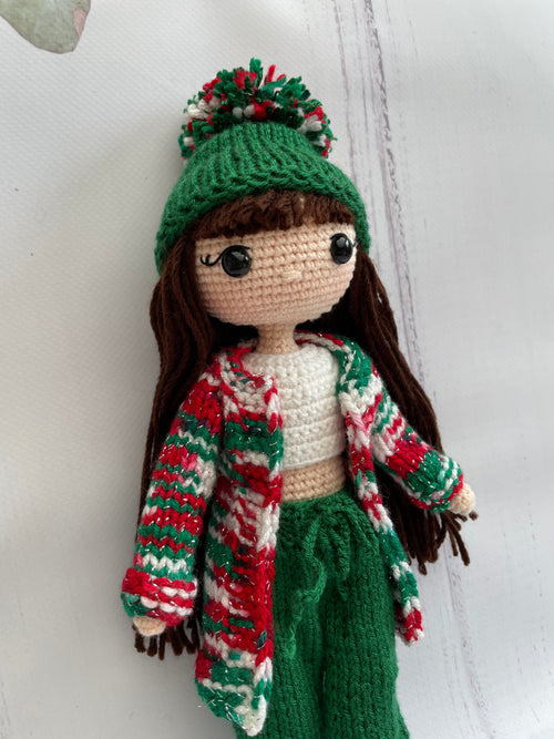 Amigurumi Puppe "Rosie" | Handgehäkelt