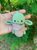 Schlüsselanhänger "Yoda" | Personalisierbar