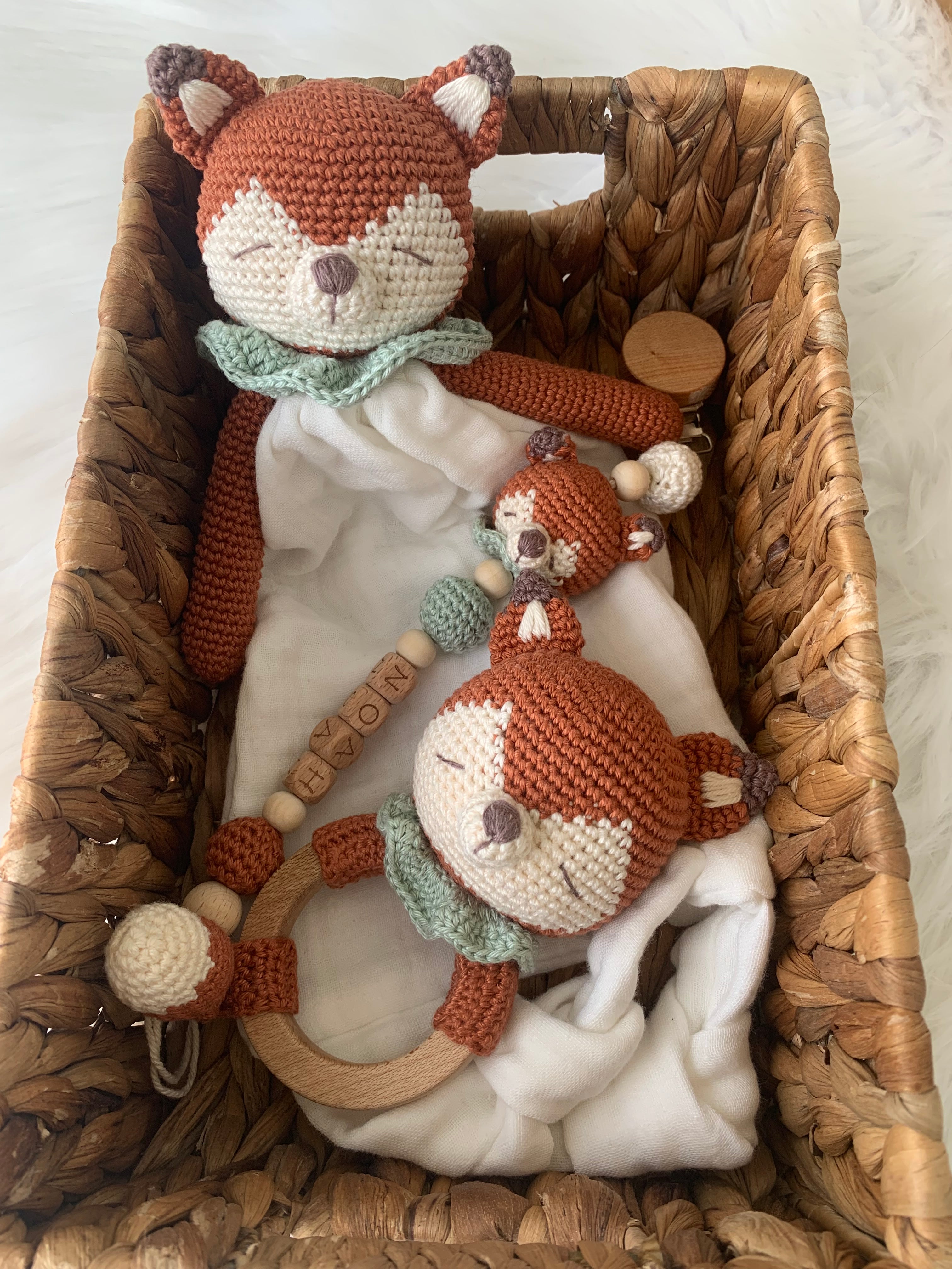 Baby Set "Fuchs" | Personalisiertes Geschenk