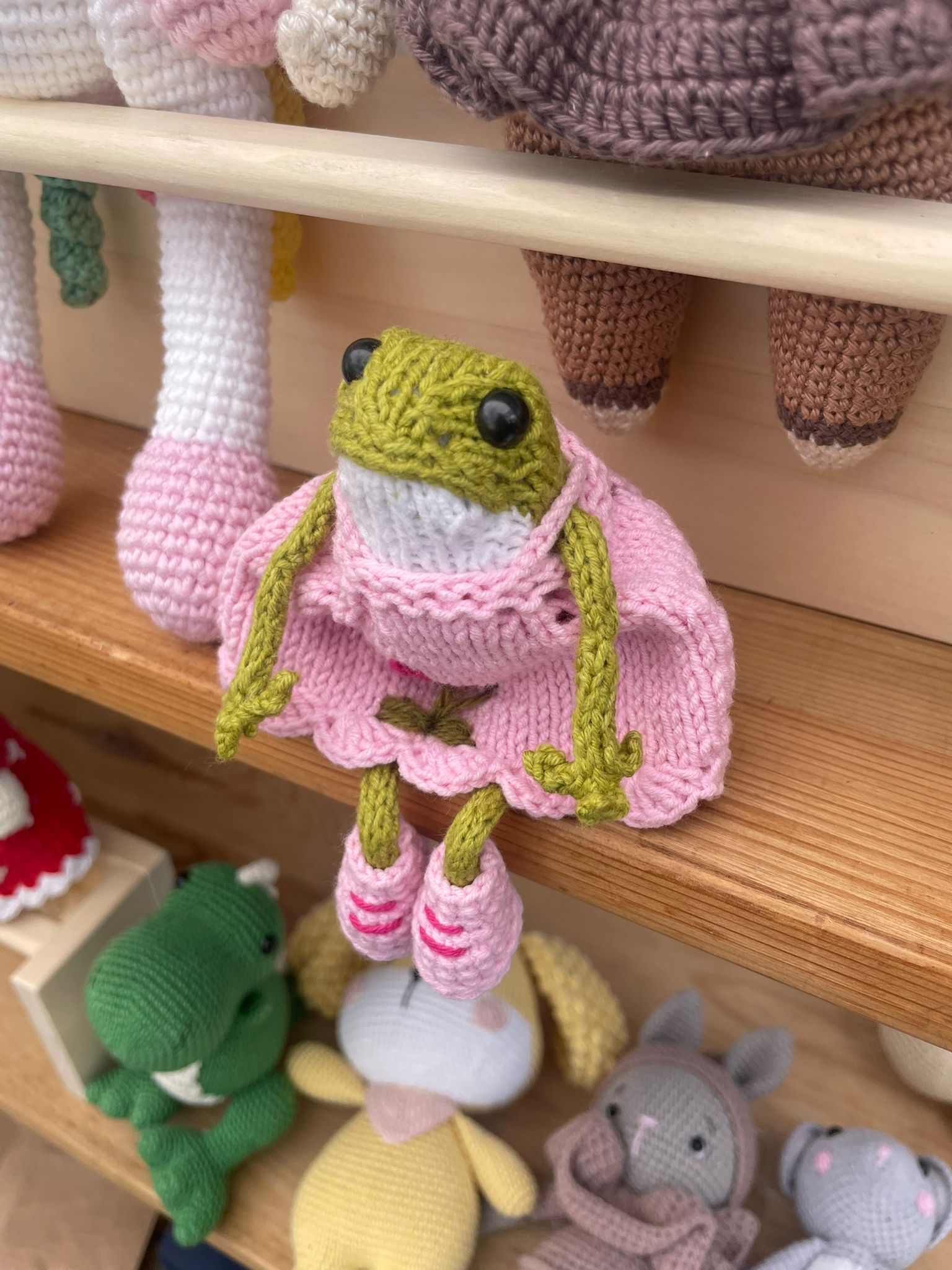 Amigurumi Frosch "Famous Frog" | Beweglich