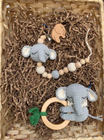 Baby Set "Elefant" | Personalisiertes Geschenk