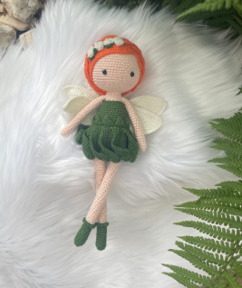 Amigurumi Puppe "April" | Handgehäkelt