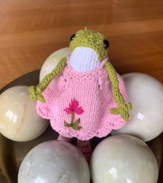 Amigurumi Frosch "Famous Frog" | Beweglich