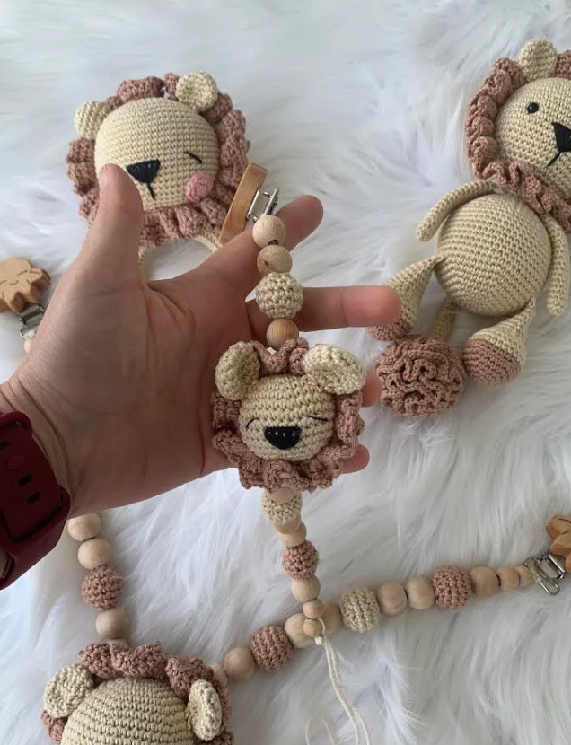 Baby Set "Löwe" | Personalisiertes Geschenk