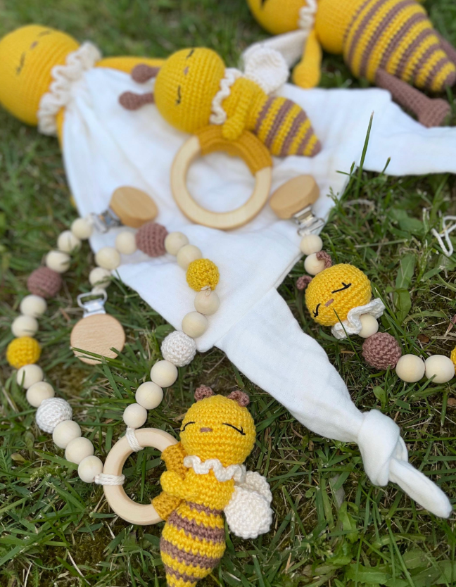 Baby Set "Biene Maya" | Personalisiertes Geschenk