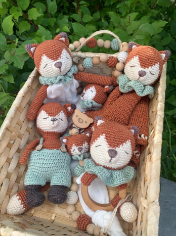 Baby Set "Fuchs" | Personalisiertes Geschenk